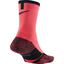 Nike Elite Crew Tennis Socks (1 Pair) - Hot Lava/Black - thumbnail image 2