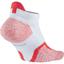 Nike Elite No-Show Tennis Socks (1 Pair) - White/Bright Mango - thumbnail image 3