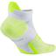 Nike Elite No-Show Tennis Socks (1 Pair) - White/Volt - thumbnail image 2