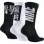 Nike Dri-Fit Fly V4 Tennis Socks (3 Pair Pack) - Black/White - thumbnail image 2