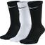 Nike Dri-Fit Fly V4 Tennis Socks (3 Pair Pack) - Black/White - thumbnail image 1