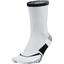 Nike Grip Elite Crew Tennis Socks (1 Pair) - White/Black - thumbnail image 1