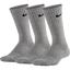 Nike Performance Cushioned Crew Socks (3 Pairs) - Dark Grey Heather - thumbnail image 1
