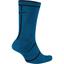 Nike Court Essential Crew Socks (1 Pair) - Green Abyss/Black - thumbnail image 2