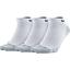 Nike Lightweight No-Show Training Socks (3 Pairs) - White/Wolf Grey - thumbnail image 1