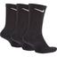 Nike Everyday Cushion Crew Socks (3 Pairs) - Black/White - thumbnail image 2
