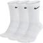 Nike Everyday Cushion Crew Socks (3 Pairs) - White/Black - thumbnail image 1
