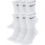 Nike Everyday Cushion Crew Socks (6 Pairs) - White / Black - thumbnail image 1
