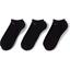 Nike Everyday Cushioned No-Show Socks (3 Pairs) - Black - thumbnail image 1
