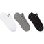 Nike Everyday Cushioned No-Show Socks (3 Pairs) - White/Grey/Black
