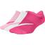 Nike Kids Lightweight Footie Socks (3 Pairs) - Pink/White - thumbnail image 1