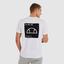 Ellesse Mens Antako Tee - White - thumbnail image 3