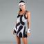 Hydrogen Womens Spray Tennis Dress - White/Black - thumbnail image 1