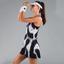 Hydrogen Womens Spray Tennis Dress - White/Black - thumbnail image 2