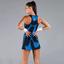 Hydrogen Womens Spray Tennis Dress - Blue/Black - thumbnail image 2