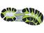 Asics Mens GEL Nimbus 14 Shoes - White/Brilliant Blue/Neon-Yellow - thumbnail image 2