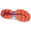 Asics Womens GEL Cumulus 15 Running Shoes - White/Orange - thumbnail image 2