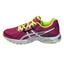 Asics Womens GEL Trounce 2 Running Shoes - Hot Pink/White/Yellow - thumbnail image 2