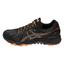 Asics Mens GEL-Fuji Trabuco 3 G-TX Trail Running Shoes - Black/Orange - thumbnail image 3