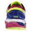 Asics Womens GEL-Kayano 21 Running Shoes - Blue/Flash Yellow - thumbnail image 5