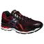 Asics Mens GEL Nimbus 17 Running Shoes - Black/Hot Orange/Deep Ruby - thumbnail image 1