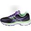 Asics Womens GEL-Nimbus 17 Running Shoes - Onyx/Purple/Mint - thumbnail image 3