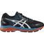 Asics Mens GEL-Nimbus 18 Running Shoes - Onyx/Blue - thumbnail image 1
