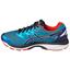 Asics Mens GEL-Cumulus 18 Running Shoes - Island Blue - thumbnail image 2