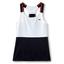 Lacoste Womens Tennis Tank Top - White/Navy - thumbnail image 1