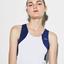 Lacoste Womens Stretch Jersey Tank - Blue/Ocean - thumbnail image 4