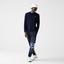 Lacoste Mens Long-Sleeve T-Shirt - Navy Blue - thumbnail image 3