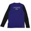 Lacoste Mens Sport Colourblock Long-Sleeve T-Shirt - Navy/White - thumbnail image 2