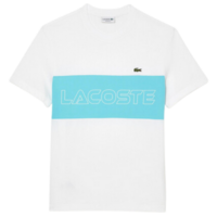 Lacoste Mens Colourblock T-Shirt - White
