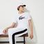 Lacoste Mens 3D Print T-Shirt - White/Navy Blue - thumbnail image 2