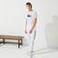 Lacoste Mens 3D Print T-Shirt - White/Navy Blue - thumbnail image 3