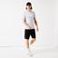 Lacoste Mens 3D Print T-Shirt - Grey Chine/White - thumbnail image 3