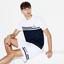 Lacoste Mens Technical Polo Top - White/Navy Blue - thumbnail image 2