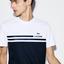 Lacoste Mens Technical Polo Top - White/Navy Blue - thumbnail image 4
