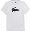 Lacoste Mens Crocodile Technical Jersey T-Shirt - Grey Chine - thumbnail image 3