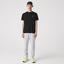 Lacoste Mens Breathable Sport T-Shirt - Black - thumbnail image 2