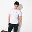 Lacoste Mens Crew Neck T-Shirt - White/Woodland Green - thumbnail image 4