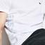 Lacoste Mens Crew Neck T-Shirt - White/Woodland Green - thumbnail image 5