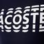 Lacoste Mens Sport Printed Cotton Blend T-Shirt - Navy Blue/White - thumbnail image 6