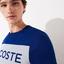 Lacoste Mens Sport Printed Breathable T-Shirt - Blue/White - thumbnail image 5