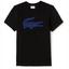 Lacoste Sport Mens Oversized Crocodile T-Shirt - Black - thumbnail image 1