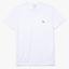 Lacoste Mens Crew Neck T-Shirt - White - thumbnail image 1