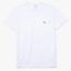 Lacoste Mens Crew Neck T-Shirt - White - thumbnail image 1