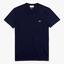 Lacoste Mens Crew Neck T-Shirt - Navy Blue - thumbnail image 1