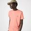Lacoste Mens Crew Neck T-Shirt - Pink - thumbnail image 2