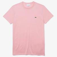 Lacoste Mens Crew Neck T-Shirt - Pink